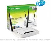 Roteador Wireless 300 Mbps 2 Antenas de 5dBi Link TL-WR841ND