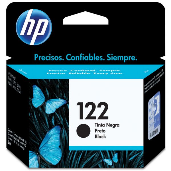 cartucho HP 122 preto